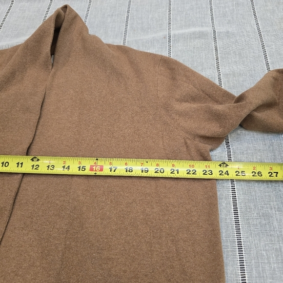 J.Crew Womens Sweater Cardigan Beige Size Large 100% Cotton - Picture 8 of 11